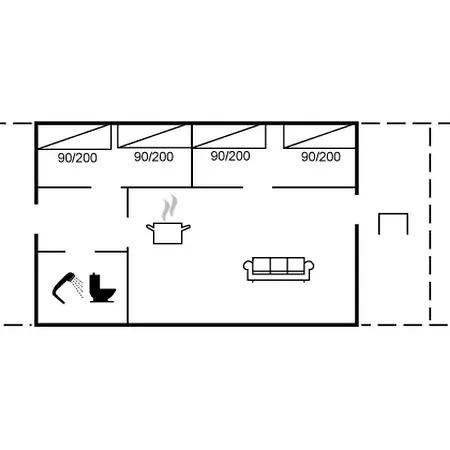 Daire Markus - 300m From The Sea By Interhome Allinge-Sandvig